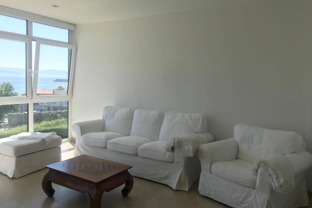 Apartamento Primera Linea De Playa Finisterre Ngoại thất bức ảnh